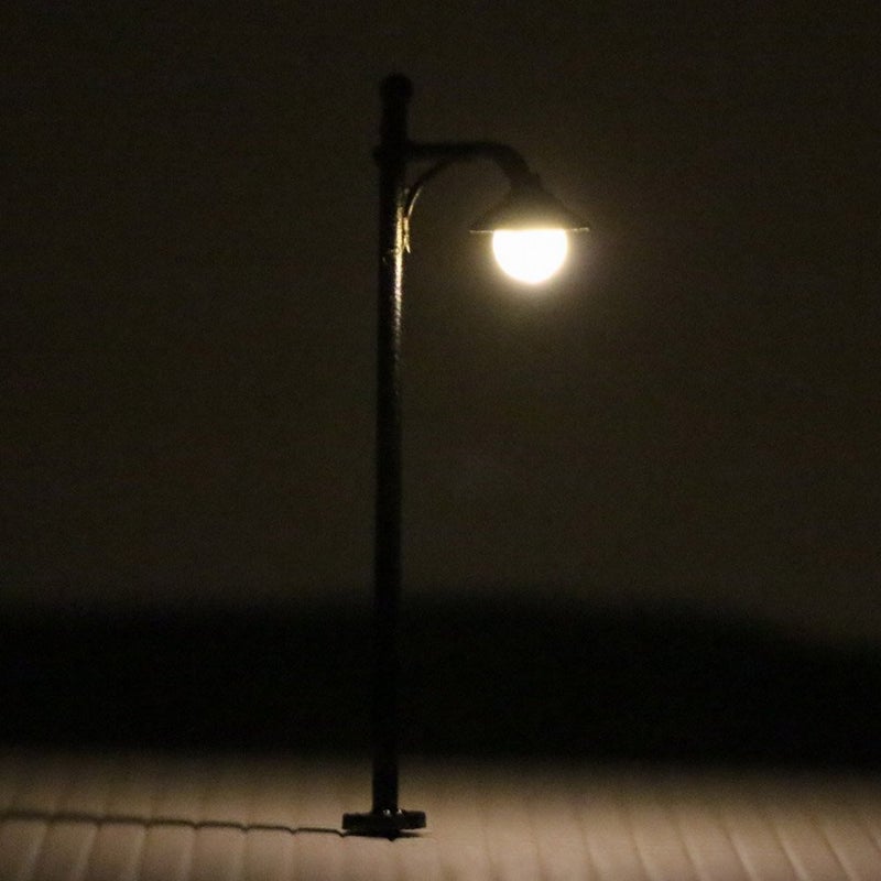 Evemodel LYM21 10pcs Model Railway Train Lamp Post 4.7cm or 1.85inch Street Lights N TT Scale LEDs New - Image 3